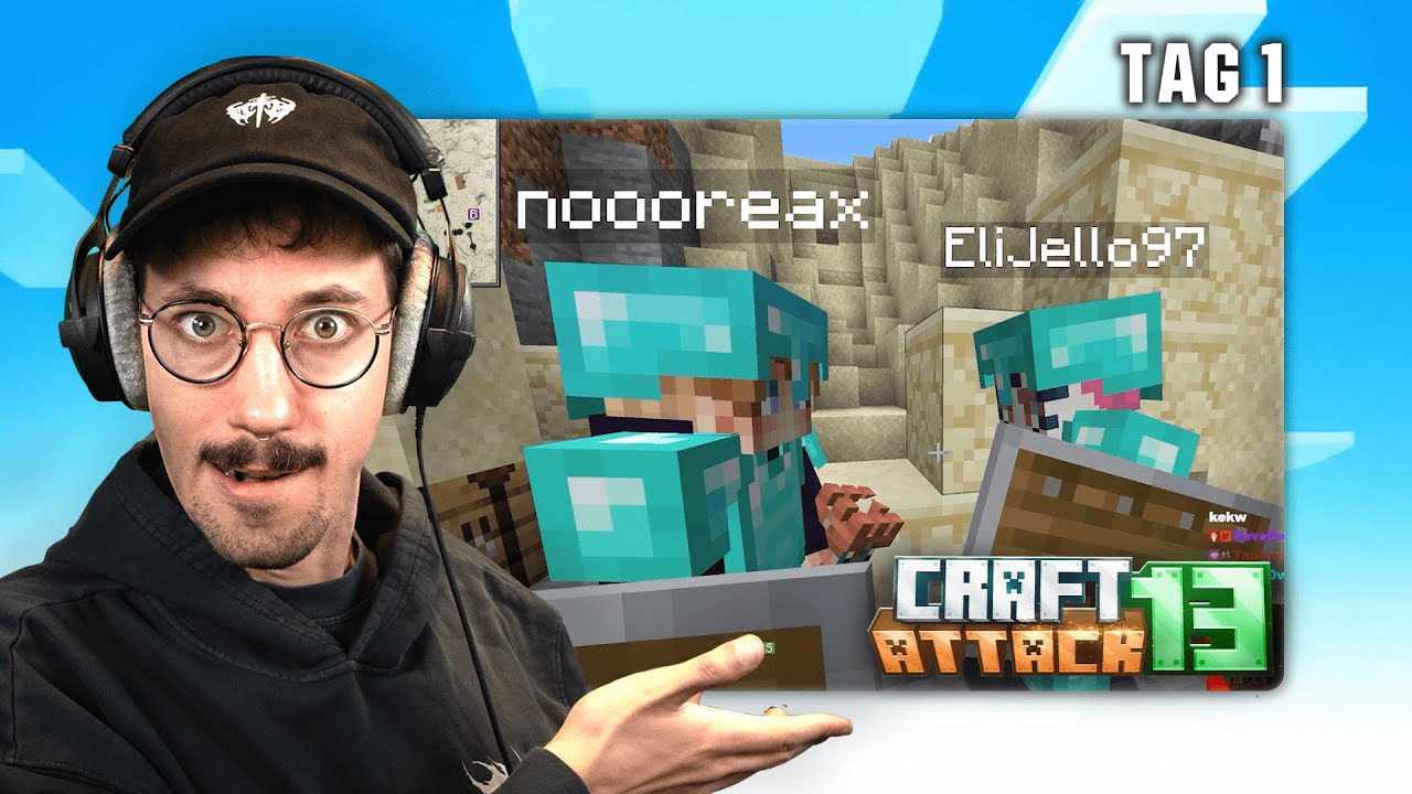 Der erste Tag CRAFT ATTACK 13 war wild! | Stream vom 25.10.25