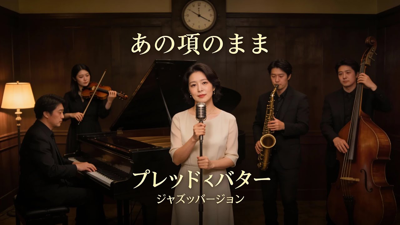 あの頃のまま / ブレッド＆バター 🎷 夜にそっと残る変わらぬ想い ジャズカバー