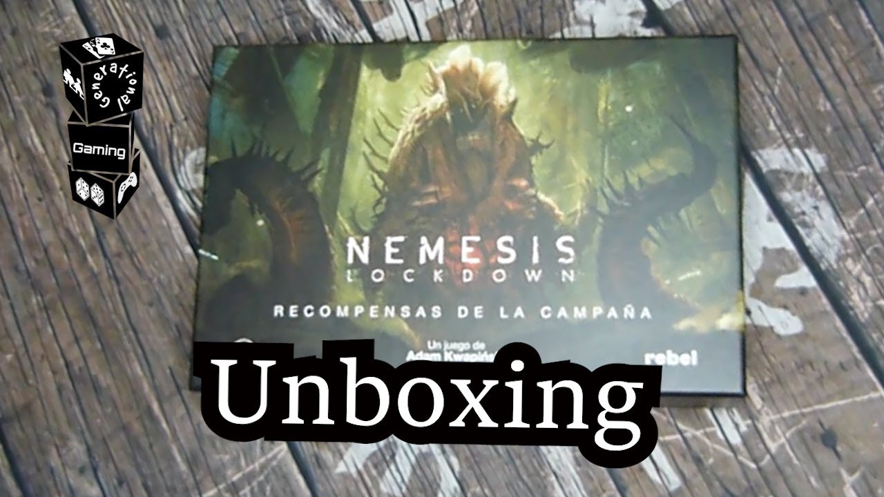 Unboxing - Nemesis Lockdown - Recompensas de la Campaña