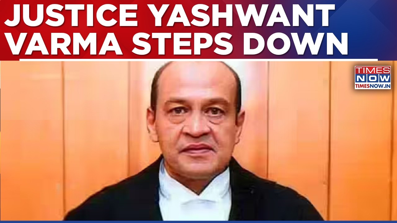 Cash Row: Justice Yashwant Varma Sends Resignation Letter To President Murmu | Mega Times Now Impact