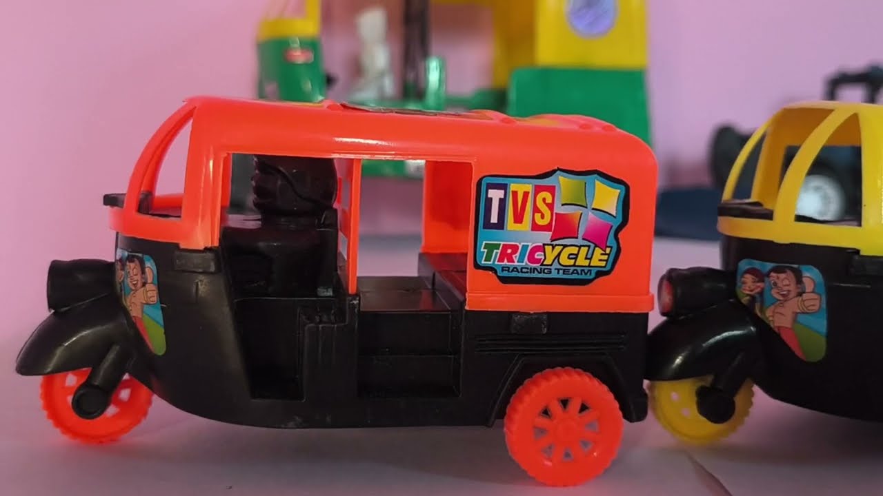 Toy Autorickshaw Video with Realistic Sound | CNG Autorickshaw | Autorickshaw testing video | Auto 
