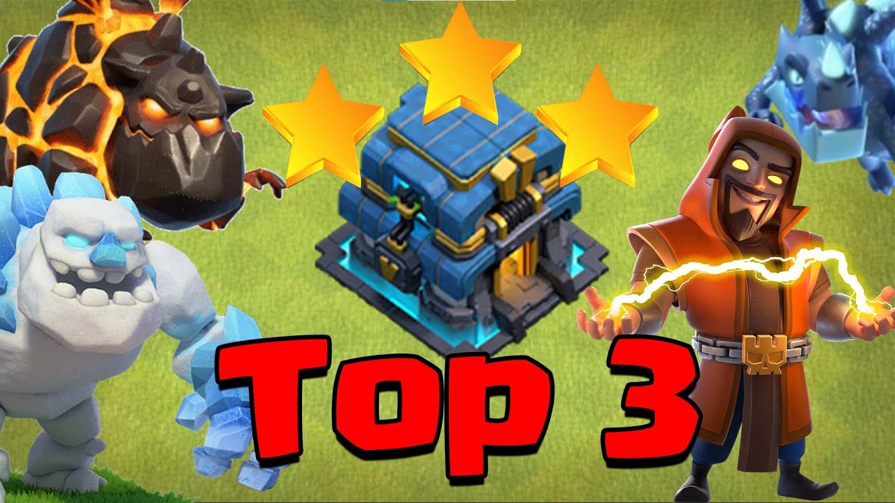 TOP 3 MEILLEURES COMPOS HDV 12 QUI PERFECT TOUTES LES BASES !! | CLASH OF CLANS FR