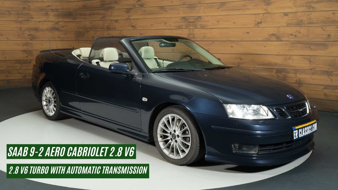 Saab 9-3 Aero Cabriolet 2.8 V6 | Very Good Condition | 2007 -VIDEO- www.ERclassics.com