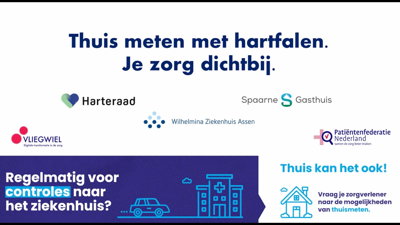 Webinar Thuismeten met hartfalen. Je zorg dichtbij.