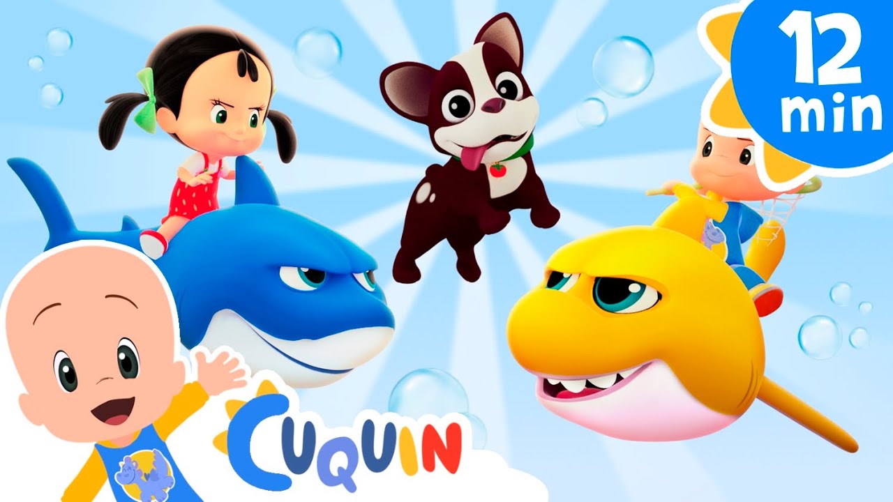 Baby Shark submarino - Fantasía y diversión con Cuquín