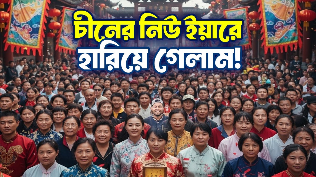 চীনের নিউ ইযা়র হতে কোন রকম বেঁচে ফিরে আসলাম! I Survived My First Chinese New Year!!