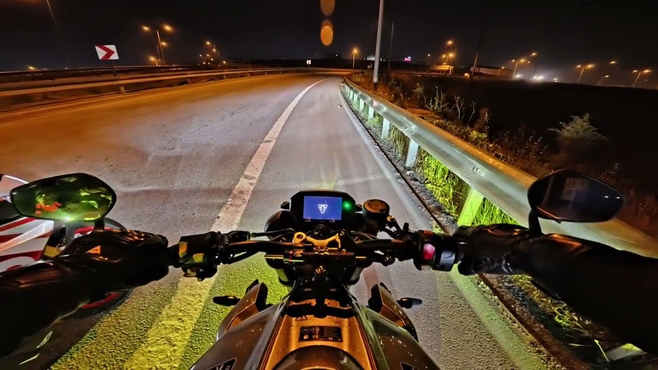Triumph Street Triple 765 Rs with Epic Journey / Pure Sound // [4K-Pov Ride]