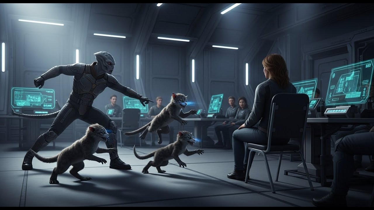 She Sat Quietly in the Back Row — When the Instructor Attacked, the Cubs Leapt to Defend Her