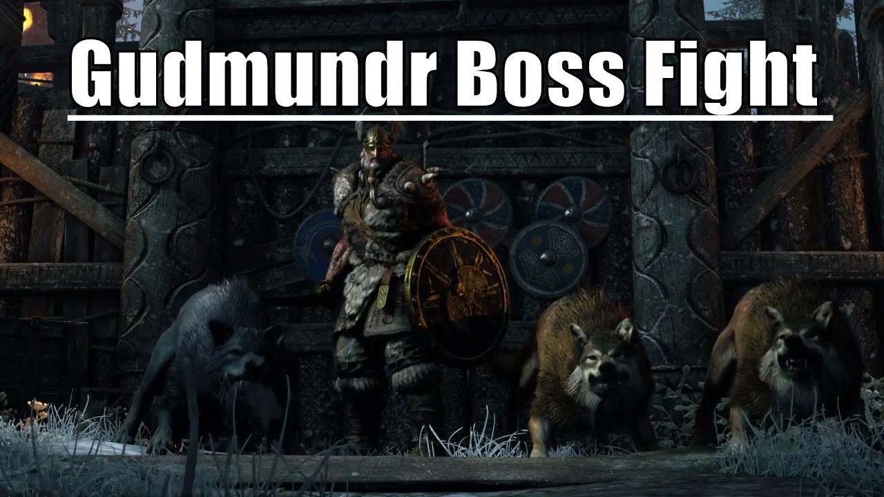 For Honor Defeat Gudmundr - How to beat Gudmundr Boss Fight