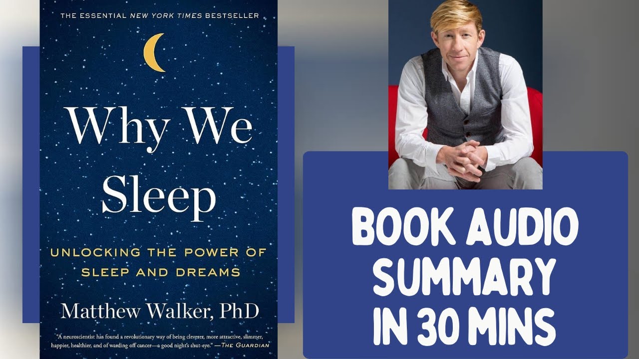 Why We Sleep? Unlocking the Power of Sleep and Dreams #popularaudiobooksummaries #whywesleep