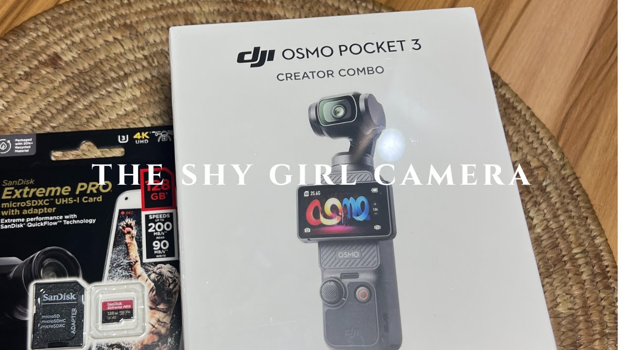 DJI OSMO POCKET 3 UNBOXING + IT WAS PURE JOY