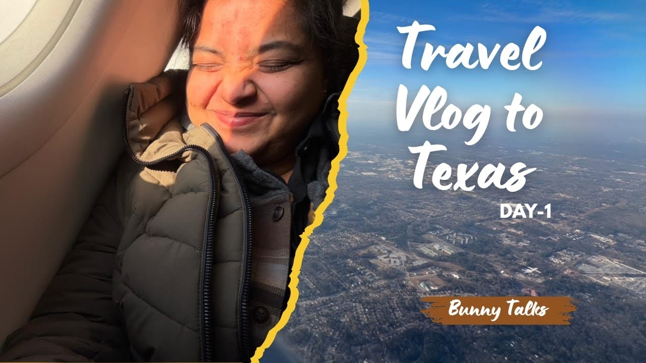 GRWM | Travel Day To Texas | Day 06 | Flight Journey | 