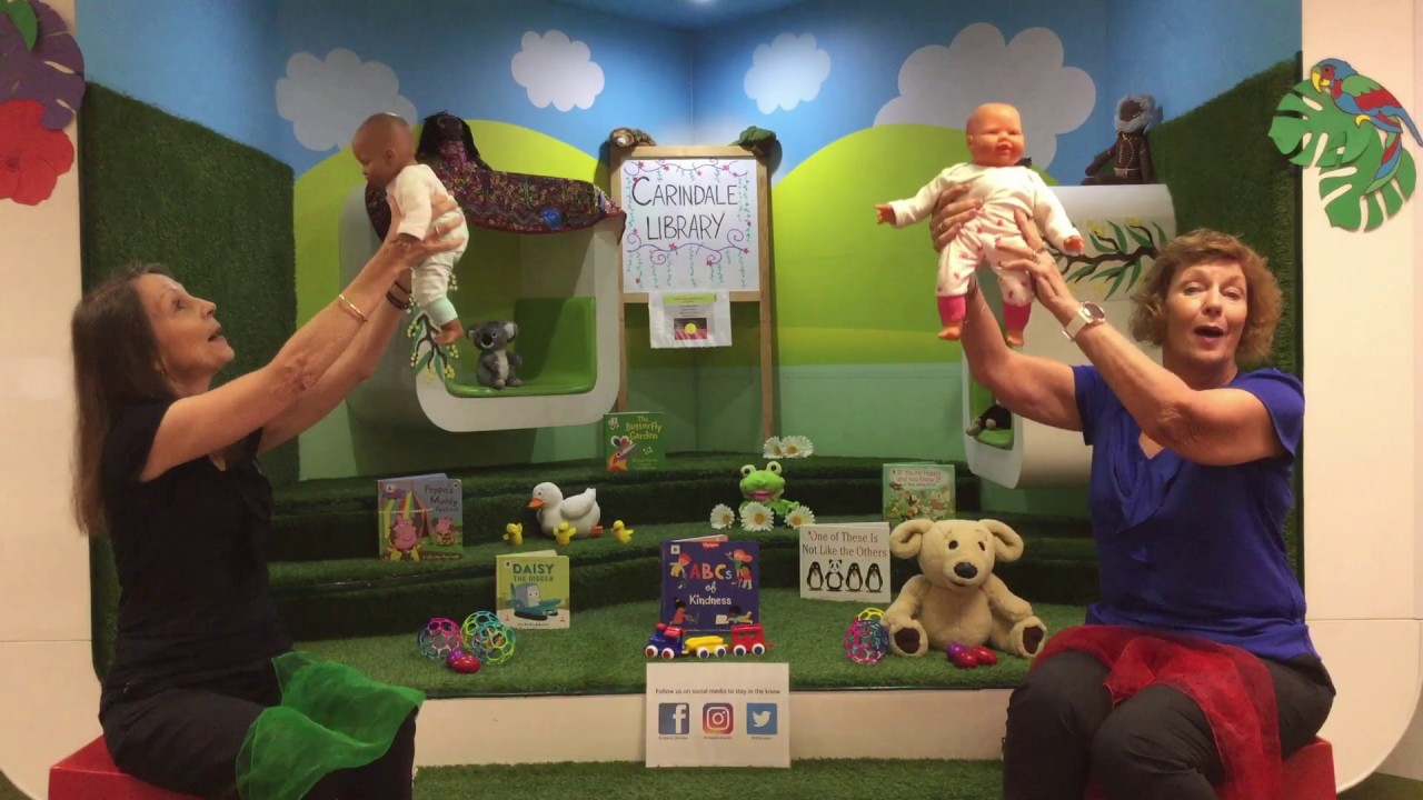 Babies Books and Rhymes with Virginia and Heather at Carindale Library