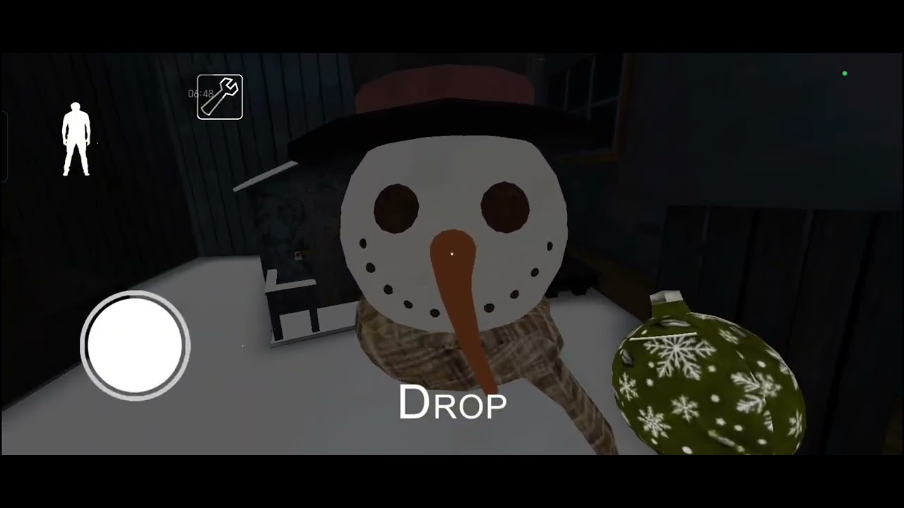 Играю granny 1 новогоднию обнову 