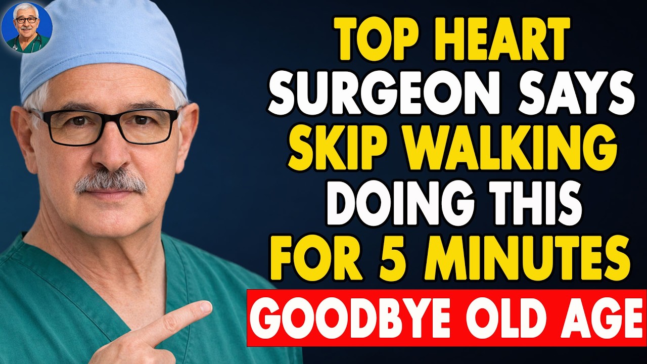 Surgeon Reveals: Doing This for 5 Minutes Is BETTER Than WALKING After 60 | Senior Health Secrets