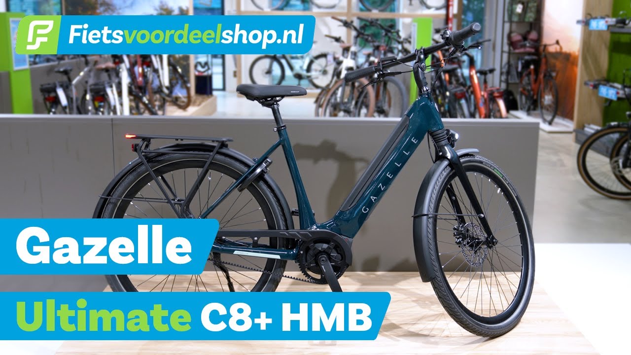 Gazelle Ultimate C8+ HMB - Comfort en Luxe in een Sportief jasje