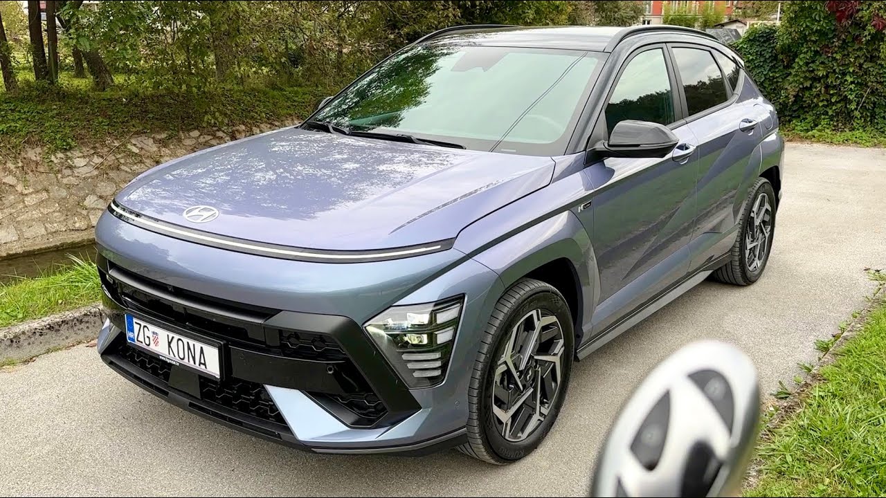 Новый HYUNDAI KONA N-Line 2024 — ПОЛНЫЙ ПОДРОБНЫЙ ОБЗОР (современный внедорожник)