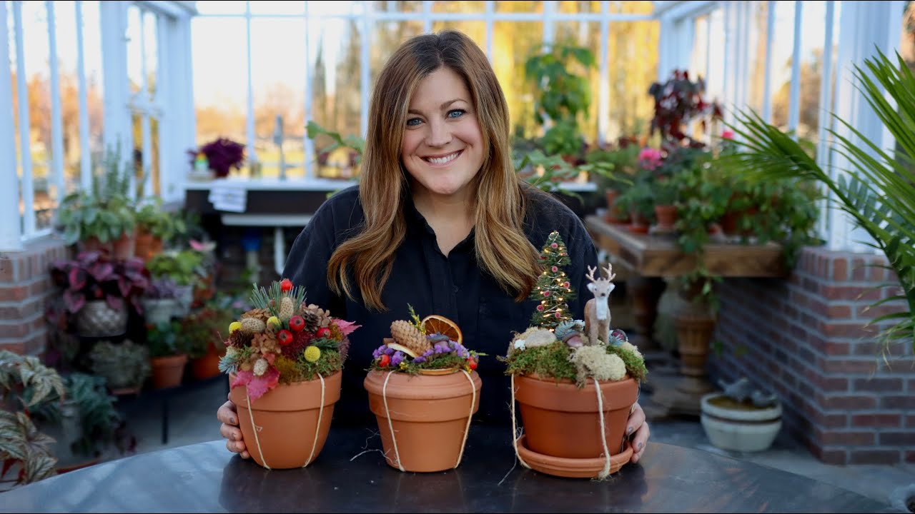 Making Terra Cotta Gift Baskets! 😍🎁💚 // Garden Answer