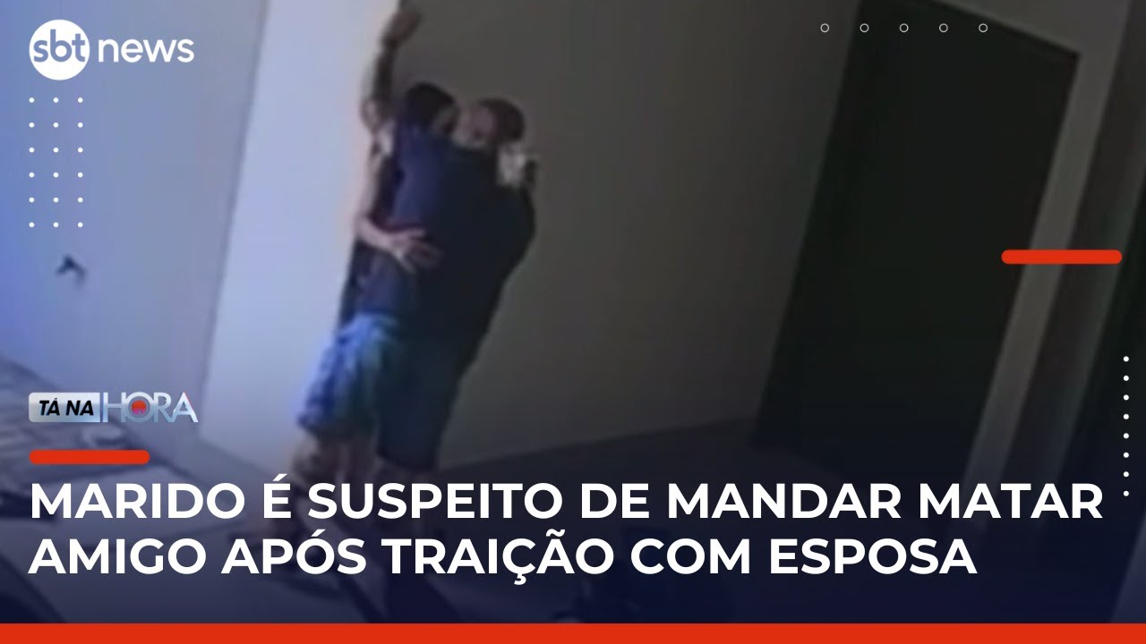 Marido é suspeito de mandar matar melhor amigo após flagrar traição com esposa | #TáNaHora