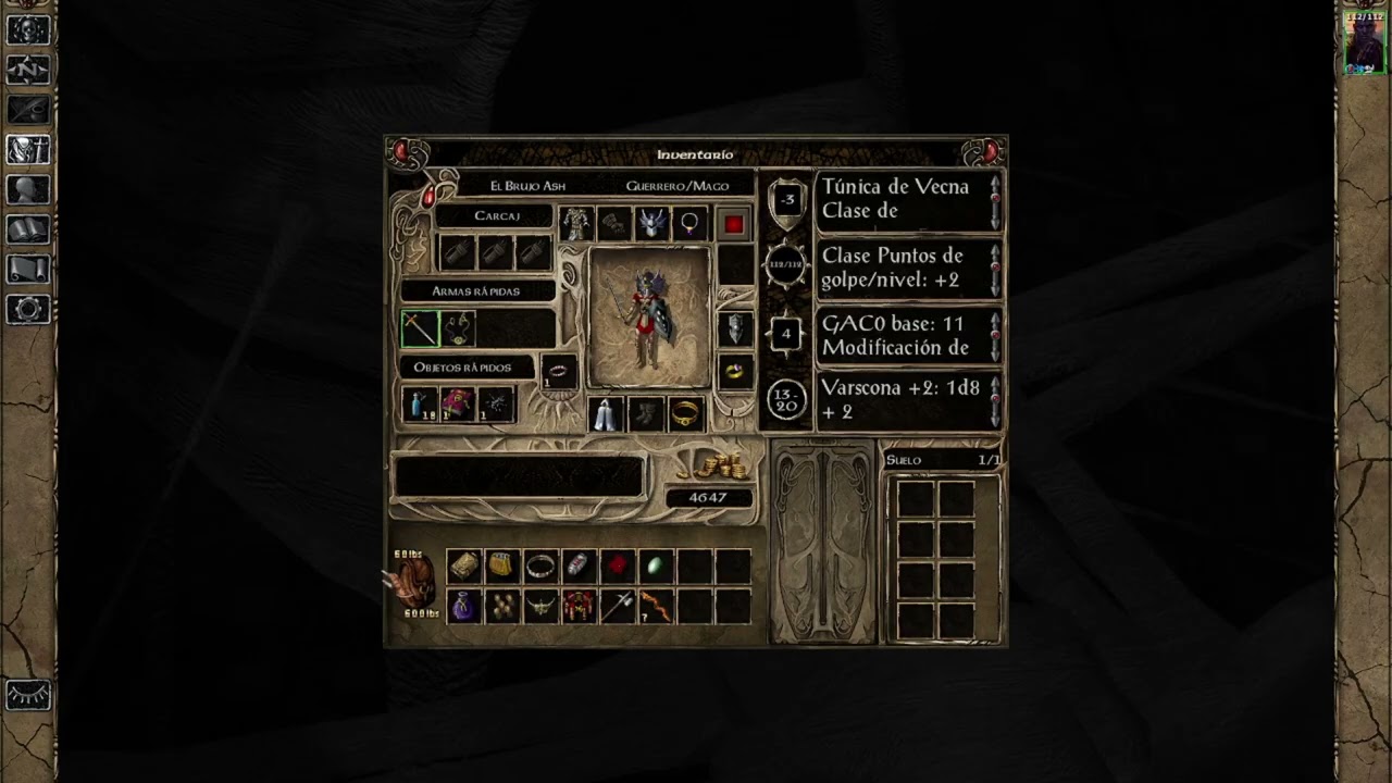 Baldurs Gate II  Solo Demencial Parte 6 Circo, cripta y taberna de esclavistas