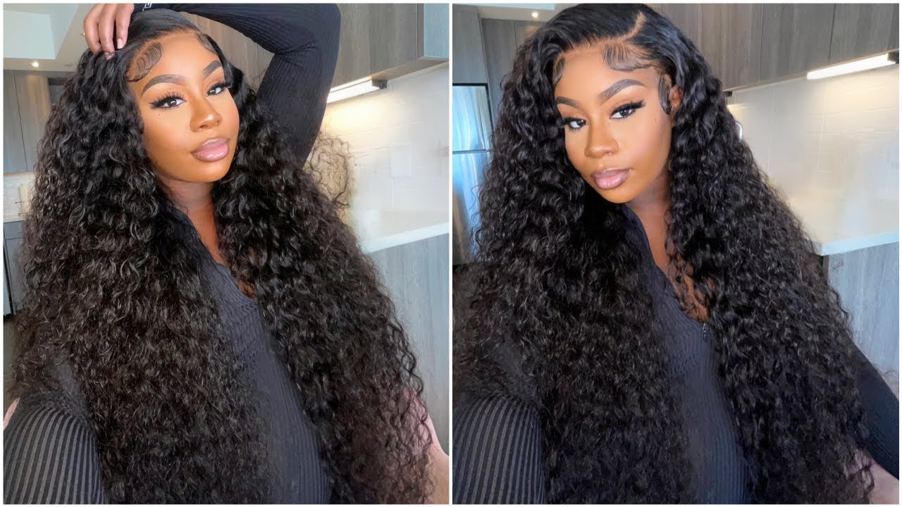 32 INCH WIG 🔥 |  WATER WAVE WIG INSTALL 🔥 | ASTERIA HAIR
