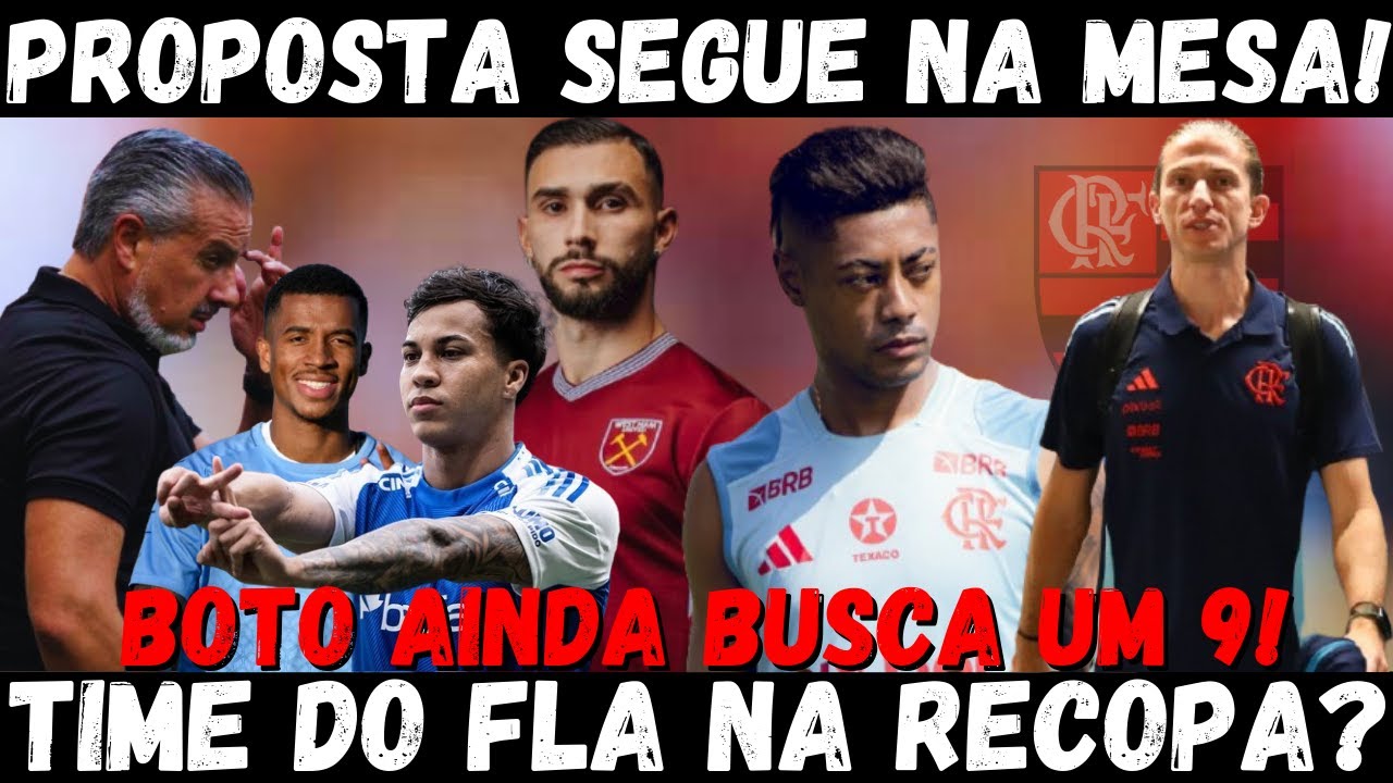 FLAMENGO AINDA NA BUSCA POR UM ATACANTE | TIME DO FLAMENGO NA RECOPA? | E+