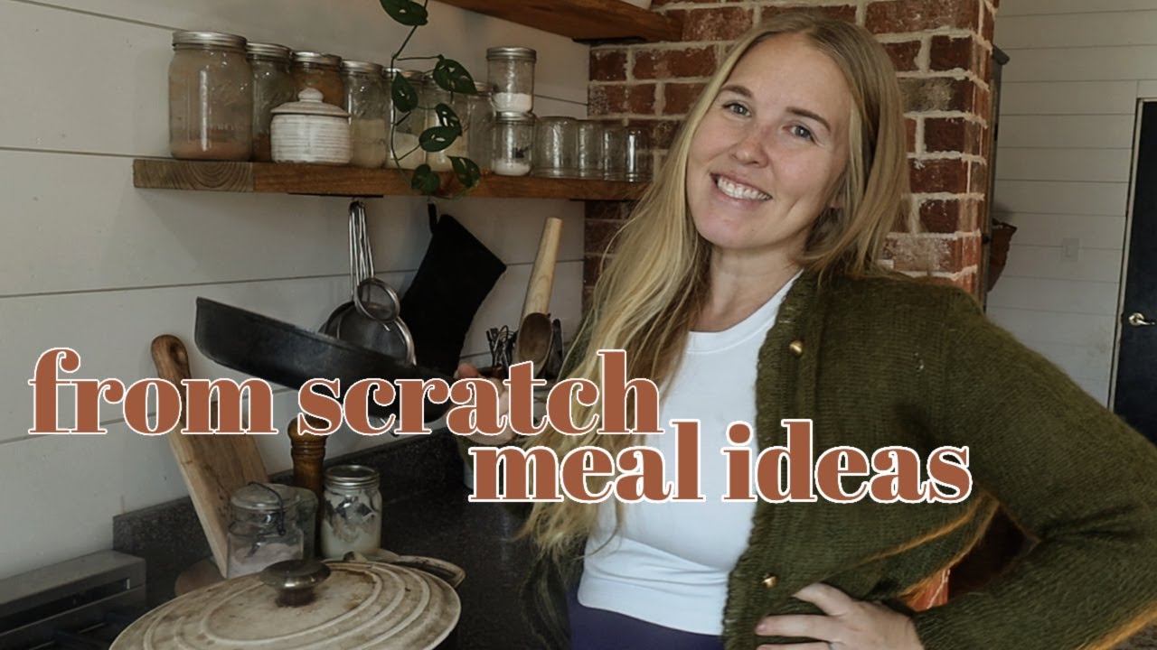 Learn to Cook from Scratch // from scratch cooking ideas