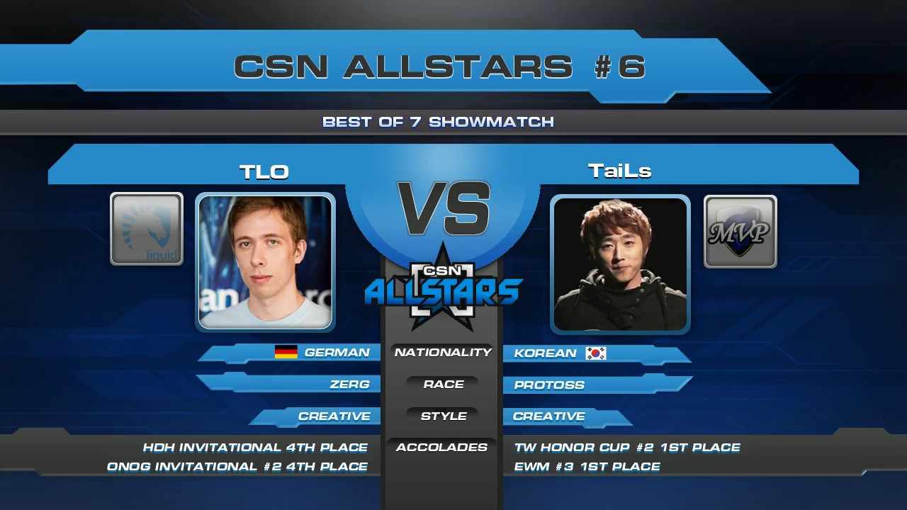 LiquidTLO vs. MVPTaiLs Best of 7 - 1 / 9