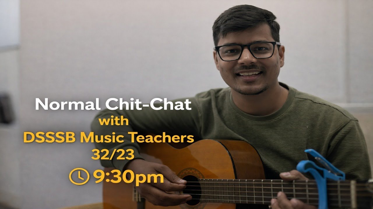 Normal Chit-Chat with Music Teachers 32/23 | Arok Classes | Shivam Shukla |