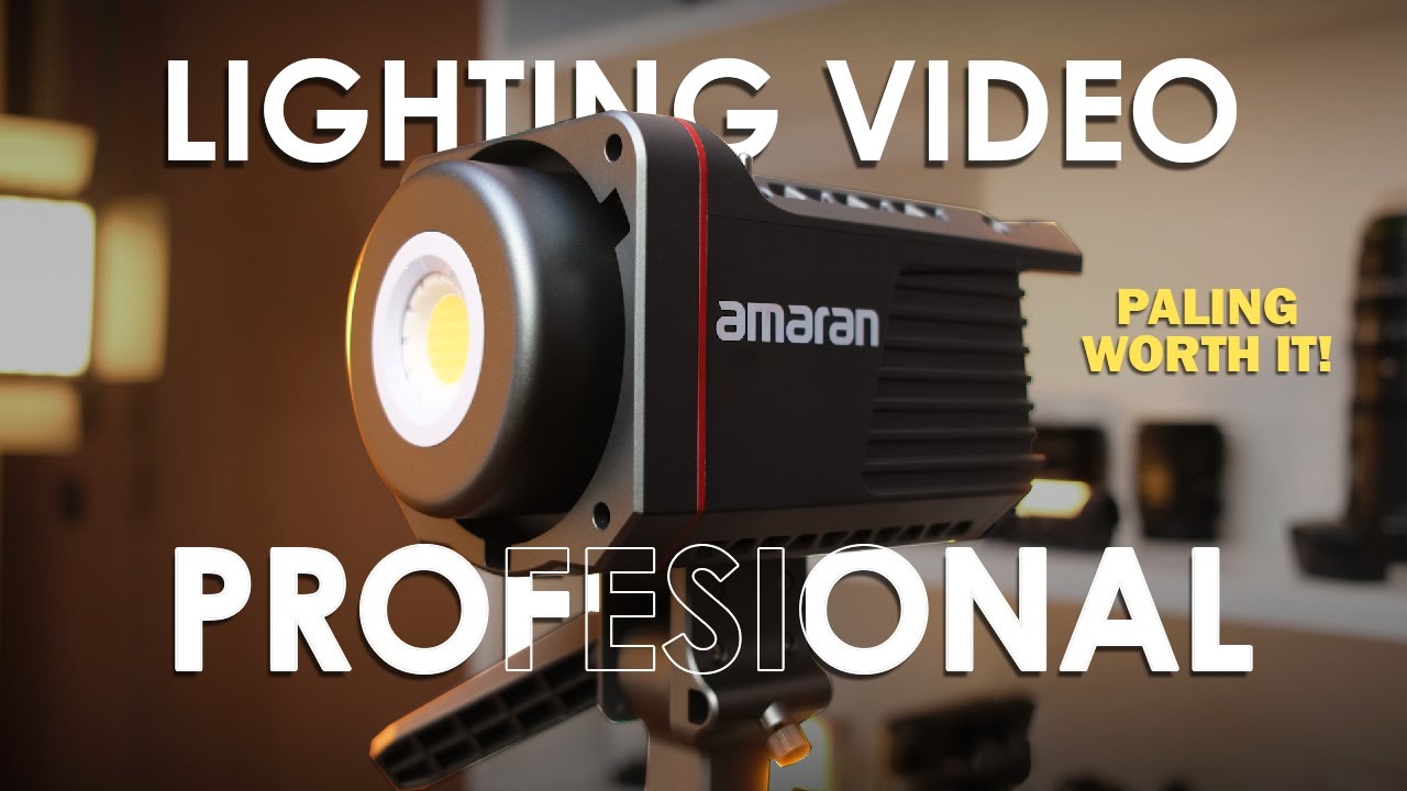 Ini Sih Fix WORTH IT PARAH !!! | Lighting Video Profesional Aputure Amaran 100X & 200X