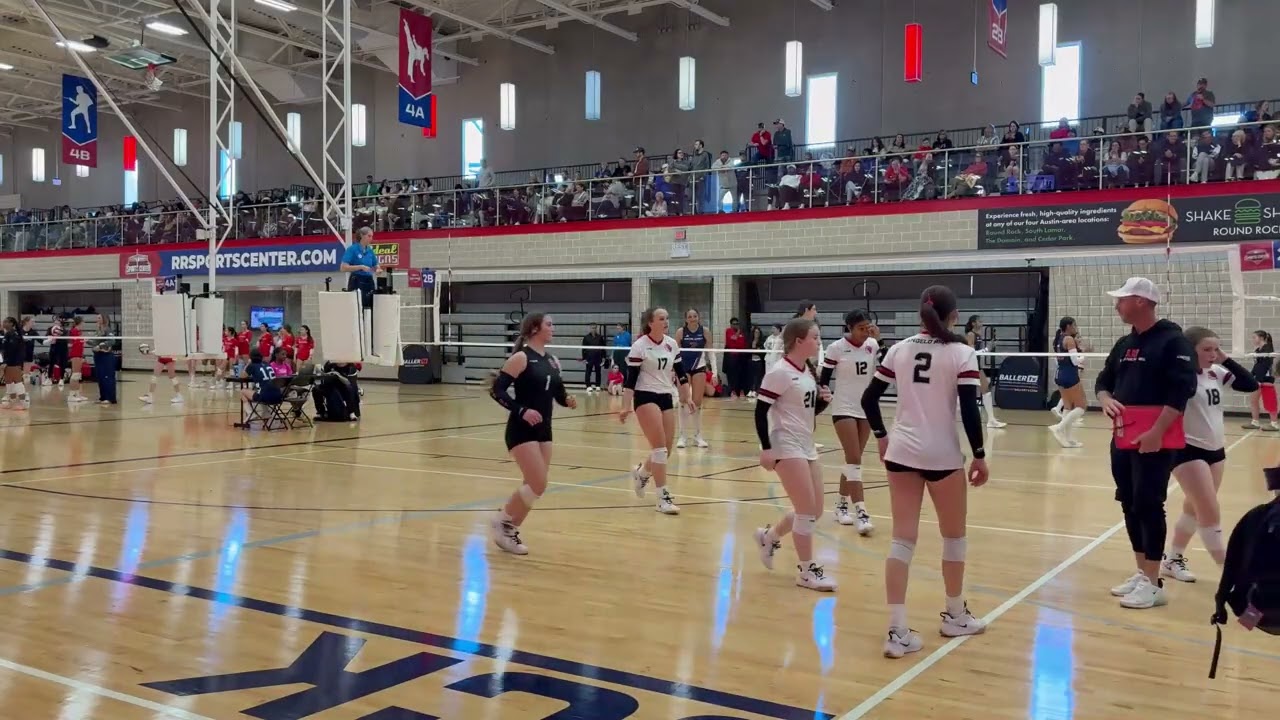 Angelo Rise vs AJV Adidas Day 1 2nd set 15-25