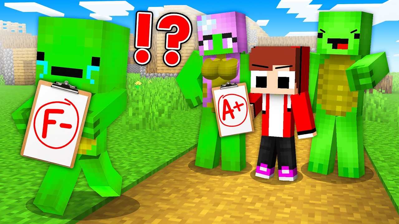 Baby Mikey Kicked Out of Home - Maizen Family Sad Story in Minecraft - Maizen