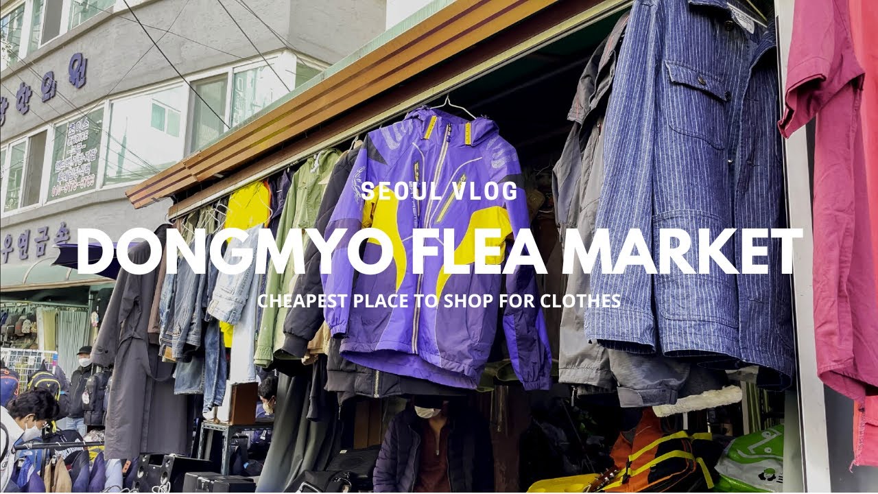Where To Find The Cheapest Clothes In South Korea | Dongmyo Flea Market