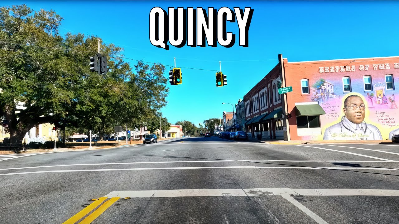 Quincy Florida Driving Through