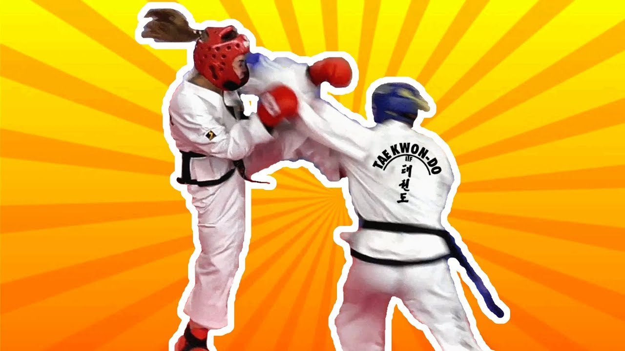 Вот это девочки! ЖЁСТКИЕ спаринги Taekwondo ITF среди девушек. Соревнования в Новосибирске