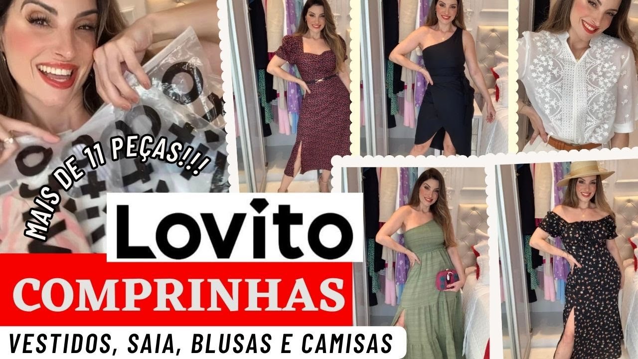 Comprinhas LOVITO: + de 11 peças incluindo vestidos, saias e as camisas mais elegantes do site. Amei