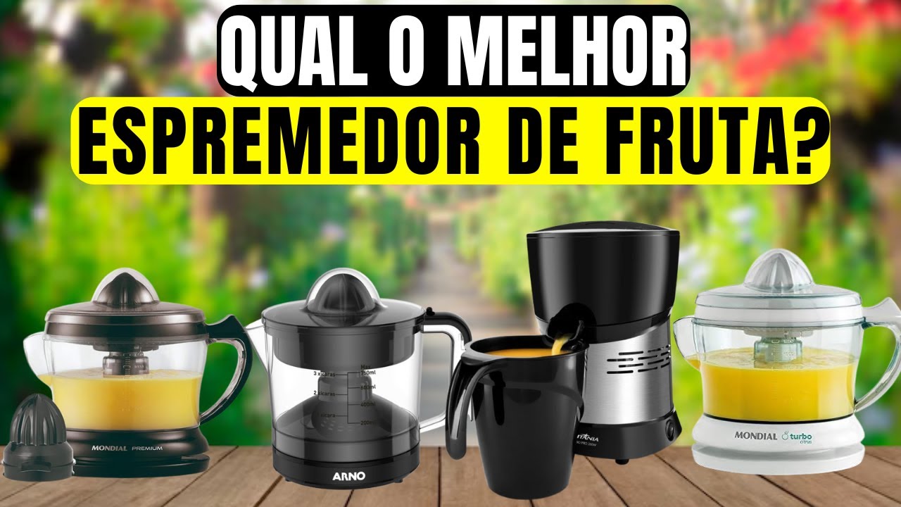 Os 5 Melhores Espremedores de Frutas em 2025