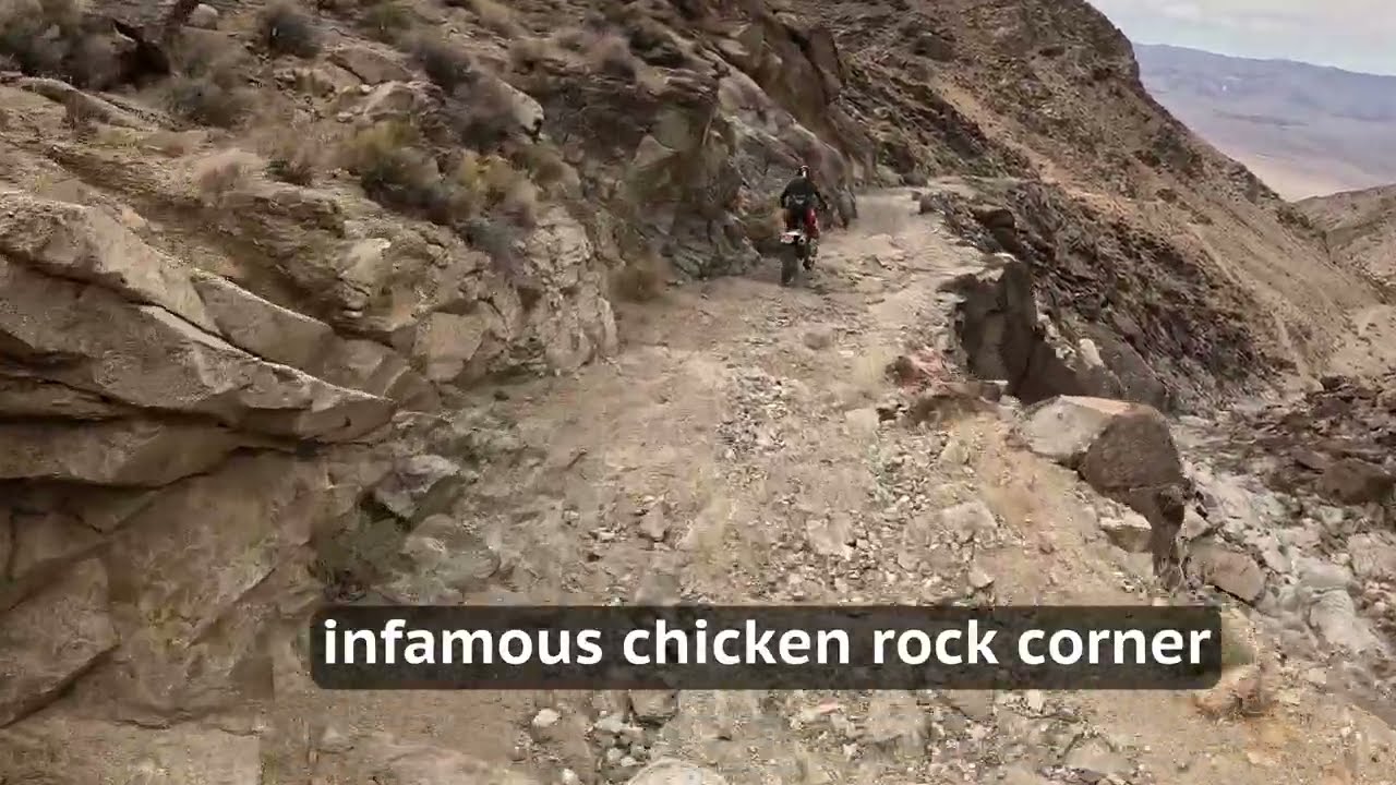 Death Valley Pleasant canyon South Park loop on dualsports