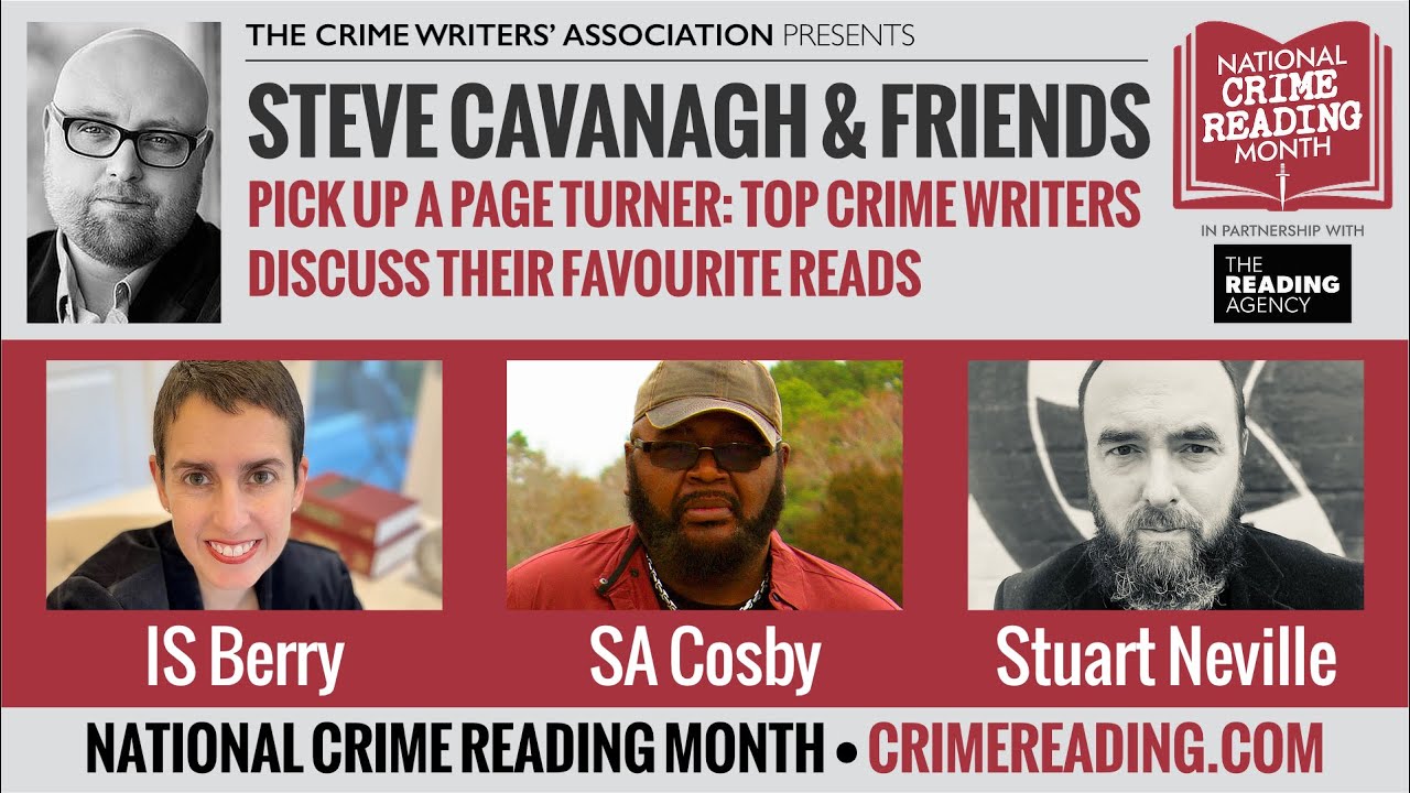 Steve Cavanagh & Friends #PickUpAPageTurner: top crime writers discuss their favourite reads