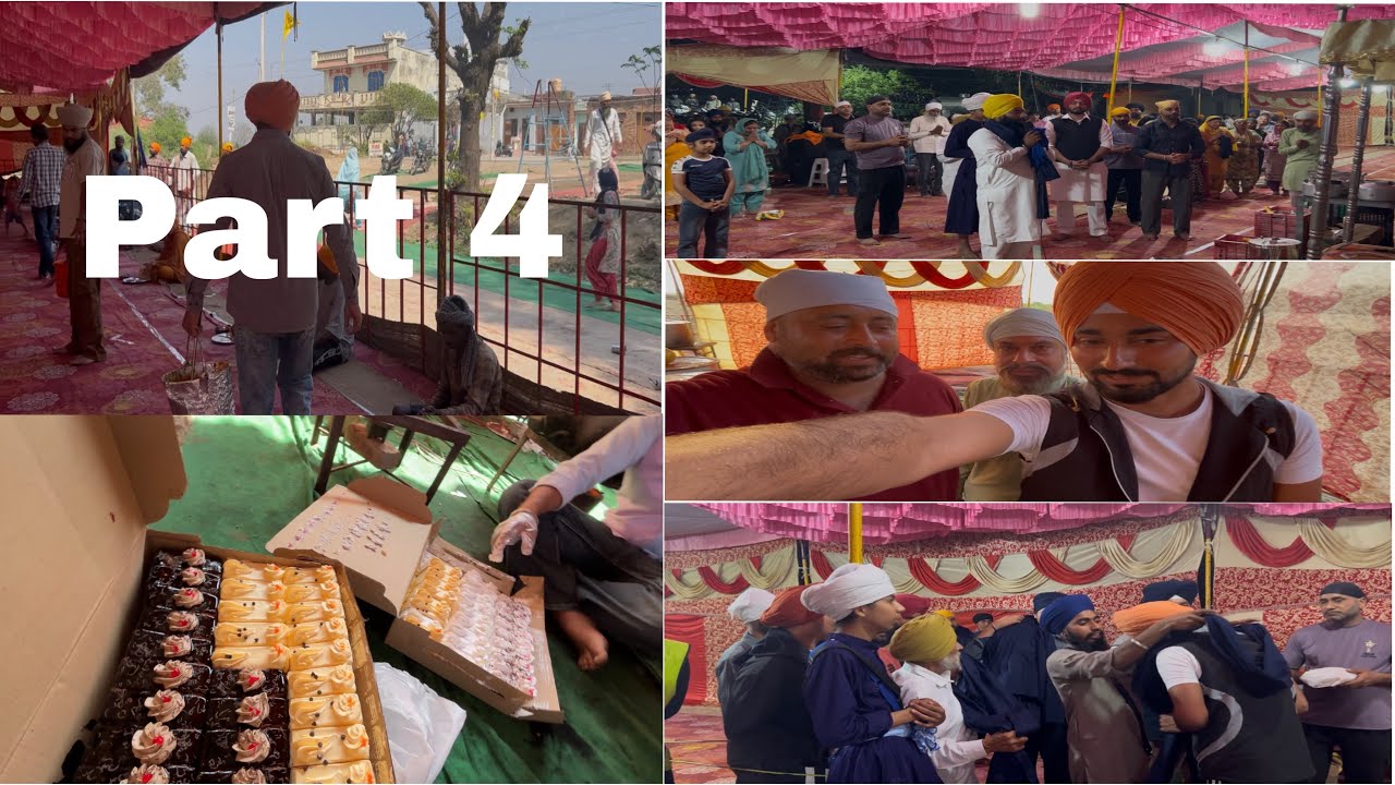 ਦਿਨ 4 ਲੰਗਰ ਹੋਲਾ ਮੁਹੱਲਾ 🙏🏻❤️ ਪਿੰਡ ਮੱਲੀਵਾਲ 