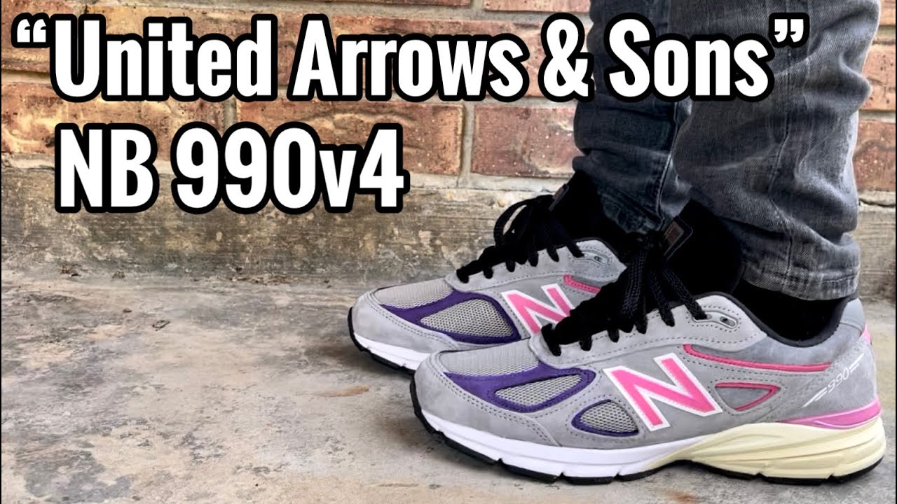 Обзор New Balance 990 v4 x KITH Ронни Файга «United Arrows and Sons» и его ноги