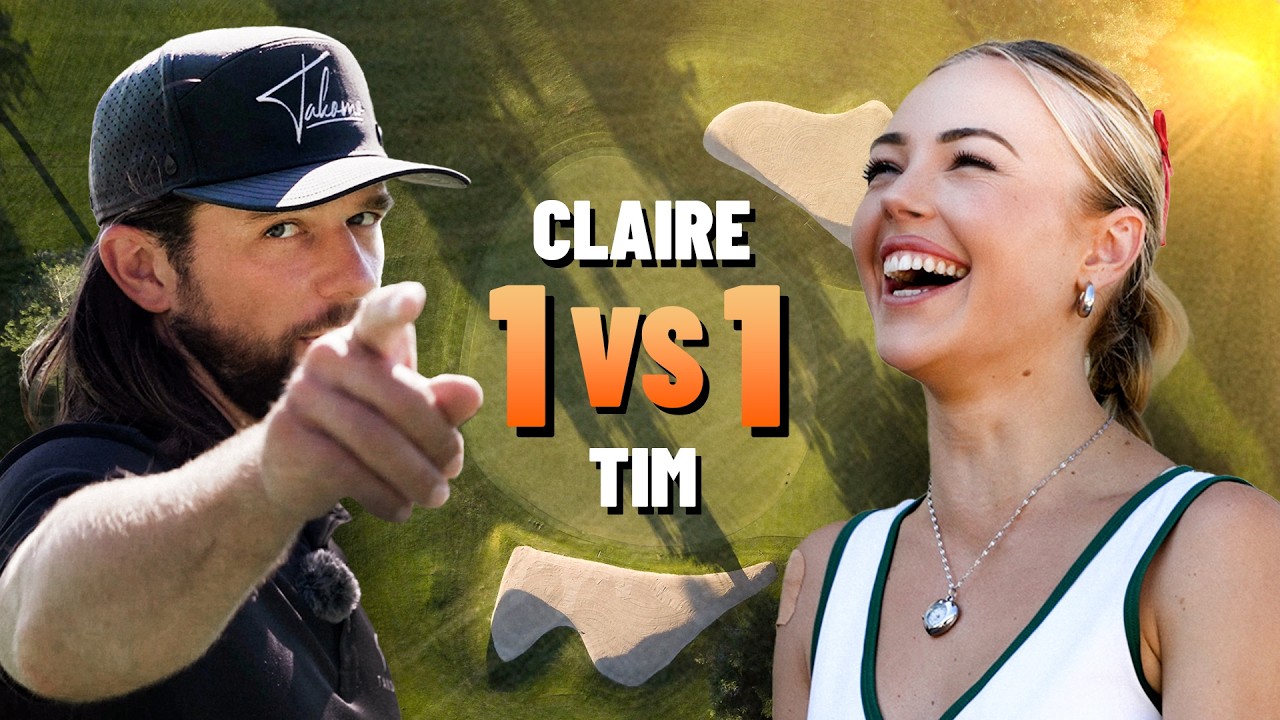 1vs1 at her home course (Claire Hogle, Tim Urban)