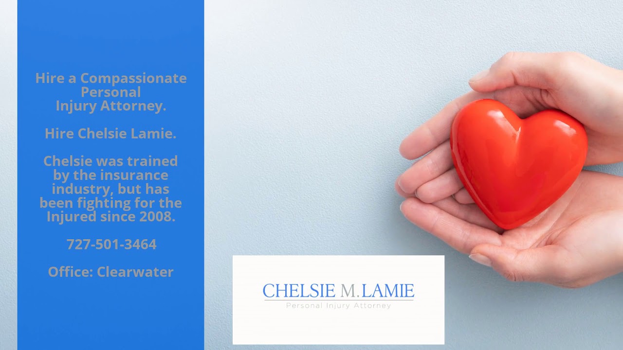 Hire a Compassionate Personal Injury Attorney.    Hire Chelsie Lamie.  Chelsie was trained by the i&hellip;
