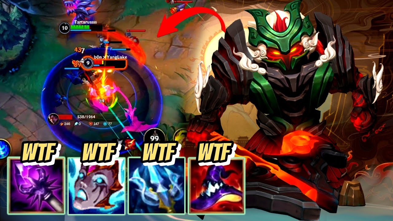 NAUTILUS WILD RIFT TOP | FULL AP BUILD+ PHASE RUSH | BUILD AND RUNES 