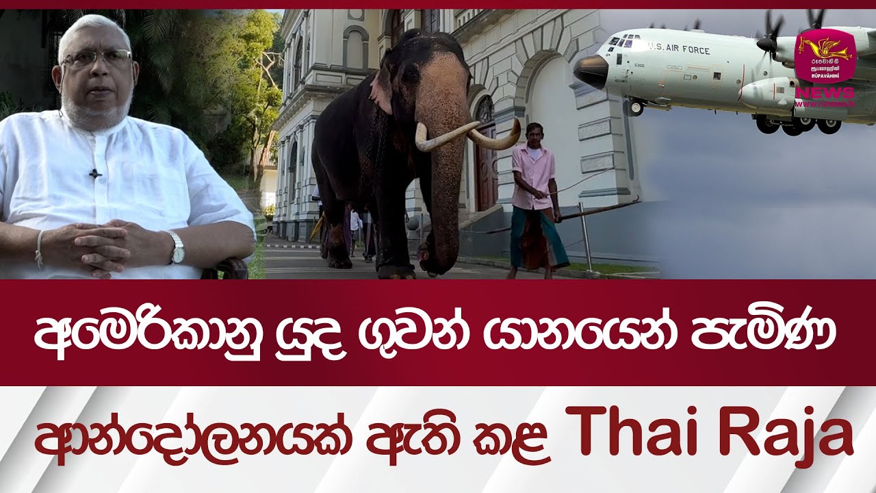 Thai Raja's role in preserving cultural heritage අමෙරිකානු යුද යානයෙන් ආ ආන්දෝලනාත්මක තායි රාජා