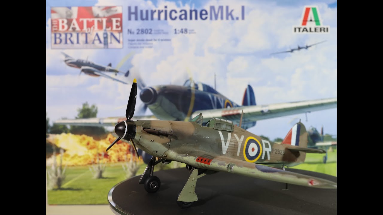 Italeri 1/48 Hurricane Mk1 build