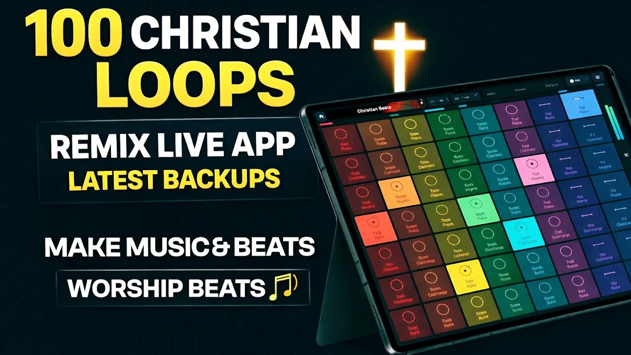 రీమిక్స్ లైవ్ అప్ 100 బ్యాకప్|Remix Live App New Update 100 Backup|Christian Best Worship Beats App