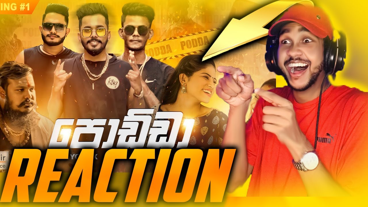 DJ JNK x Moniyo x Roy - Podda (Official Music Video) (PeppaMonkey) SRI LANKA REACTION