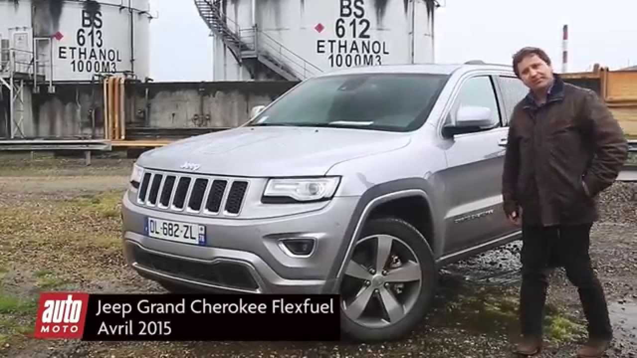Jeep Grand Cherokee Flexfuel : essai 2015 complet AutoMoto