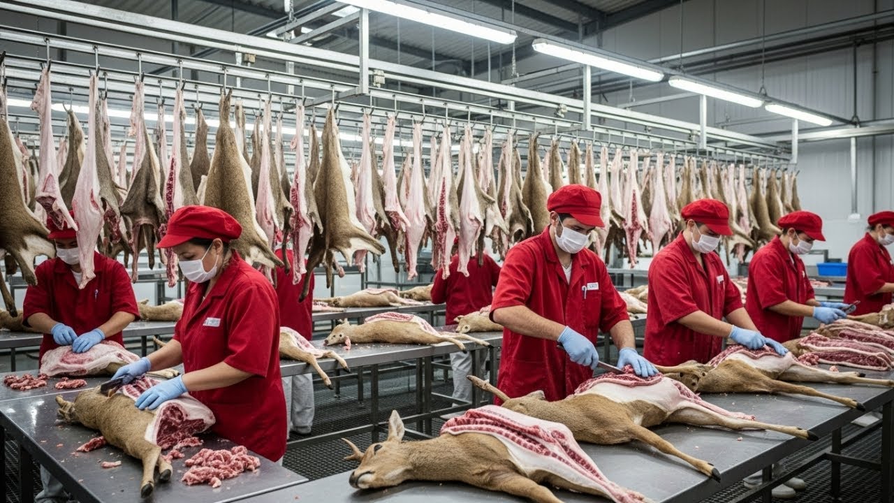 Inside the Deer-Skin Factory: From Raw Hide to Premium Gloves (Full Process)